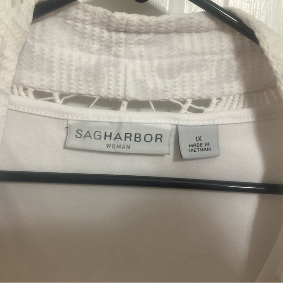 Womens Sag Habor two-fer top size 1x - Picture 3 of 4